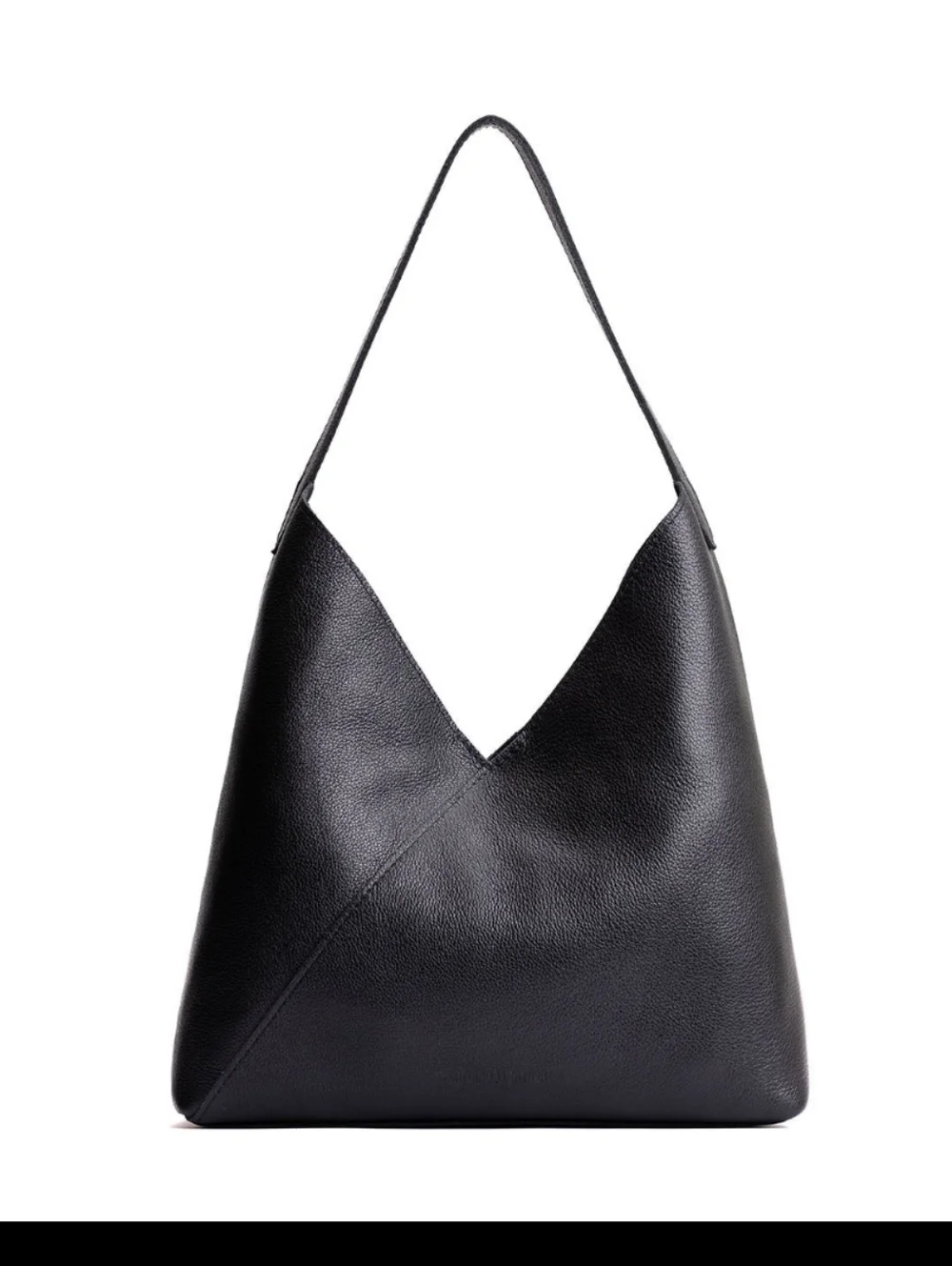 Portland Leather Goods Oversize Naomi Pebbled Black - Picture 13 of 13